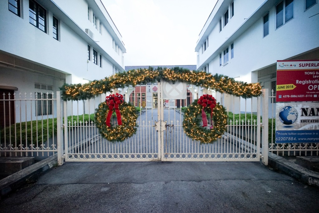 Festive decoration for Christmas at Tiong Bahru CC 2021